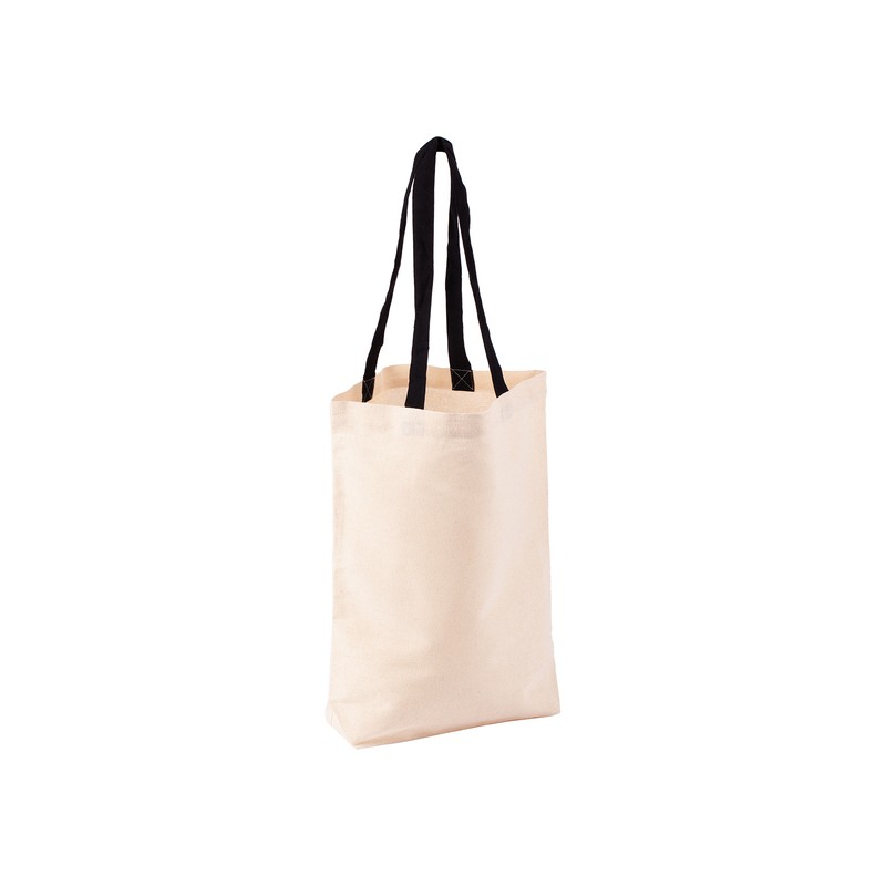 ECO MATE shopping bag from cotton, black - R08504.02