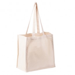COTTON NATURE shopping bag from cotton, beige - R08503.13