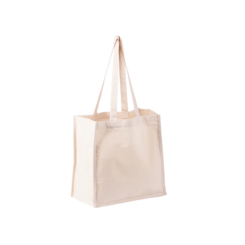 COTTON NATURE shopping bag from cotton, beige - R08503.13
