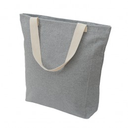 BATLEY cotton bag, grey - R08483.21