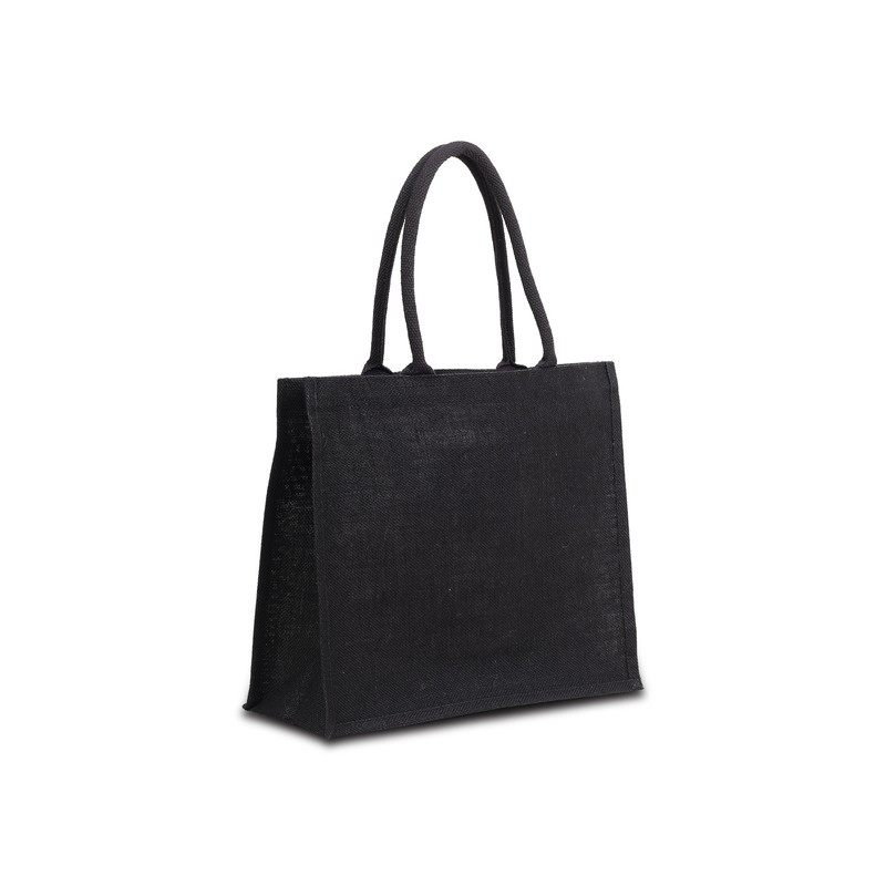 NATURAL SHOPPER shopping bag, black - R08498.02