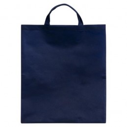BASIC shopping bag made of nonwoven fabric,  blue - R08456.04