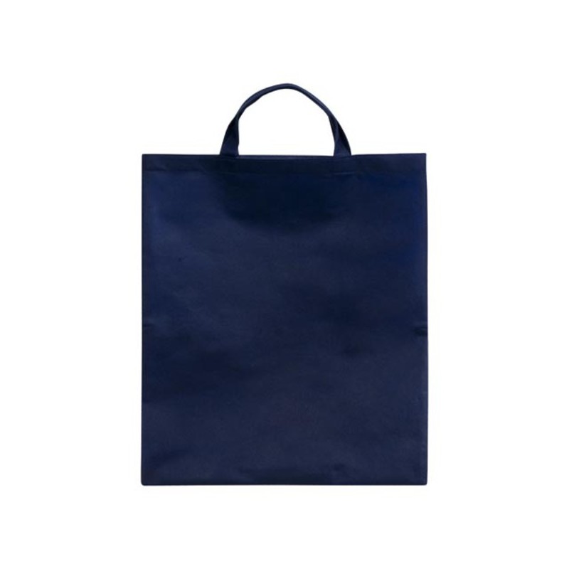 BASIC shopping bag made of nonwoven fabric,  blue - R08456.04