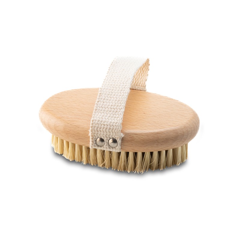 CARE massage brush, brown - R17467.10