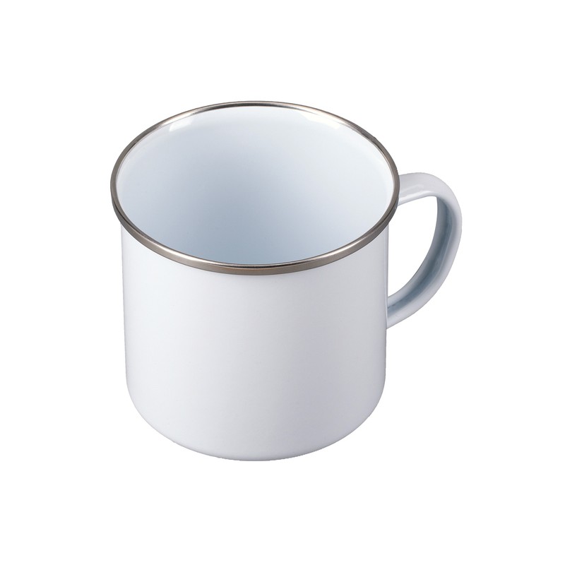 OLDIE enamel mug, white - R08230.06