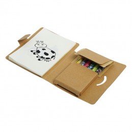 HAPPY COLOUR painting kit,  brown/white - R73824