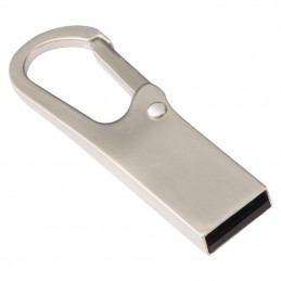 USB metalic de 8GB cu carabină - 2099207, Grey