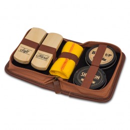 DERBY shoe shine kit, graphite - R73542.41