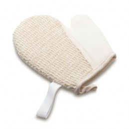 RUB bath and massage mitten, beige - R17468.13