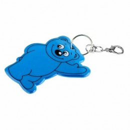 BEARY reflective key ring,  blue - R73245.04