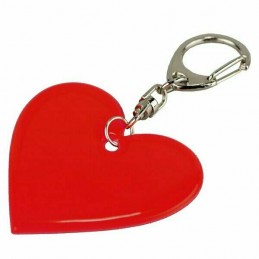 AFFECTION reflective key ring,  red - R73249.08
