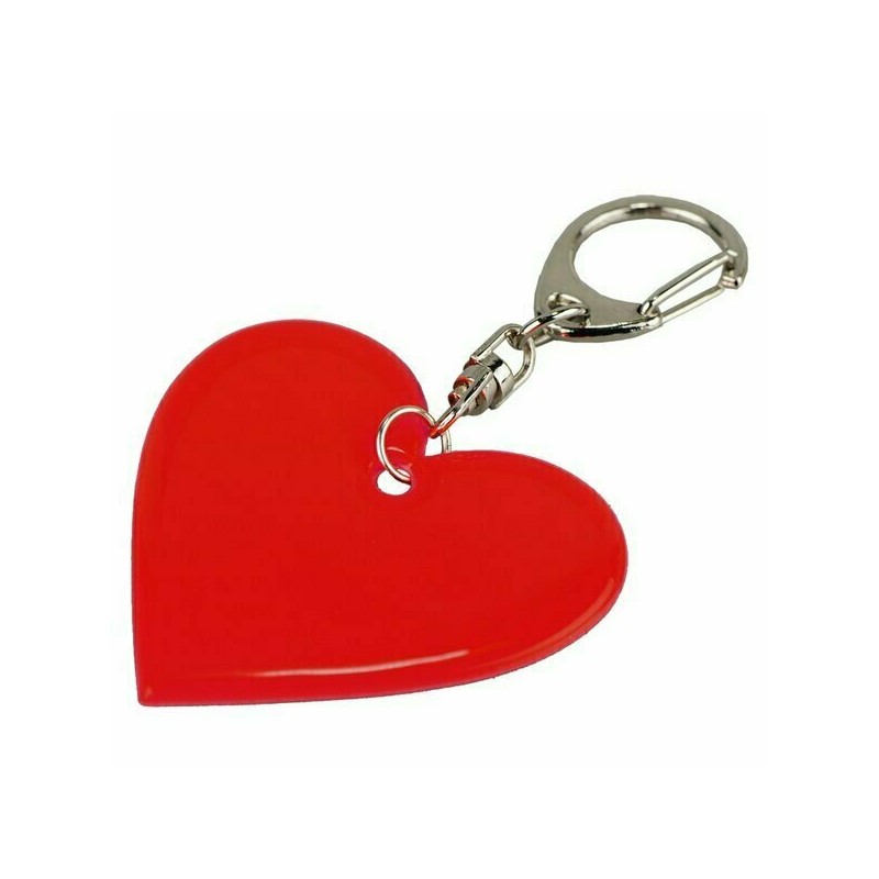 AFFECTION reflective key ring,  red - R73249.08