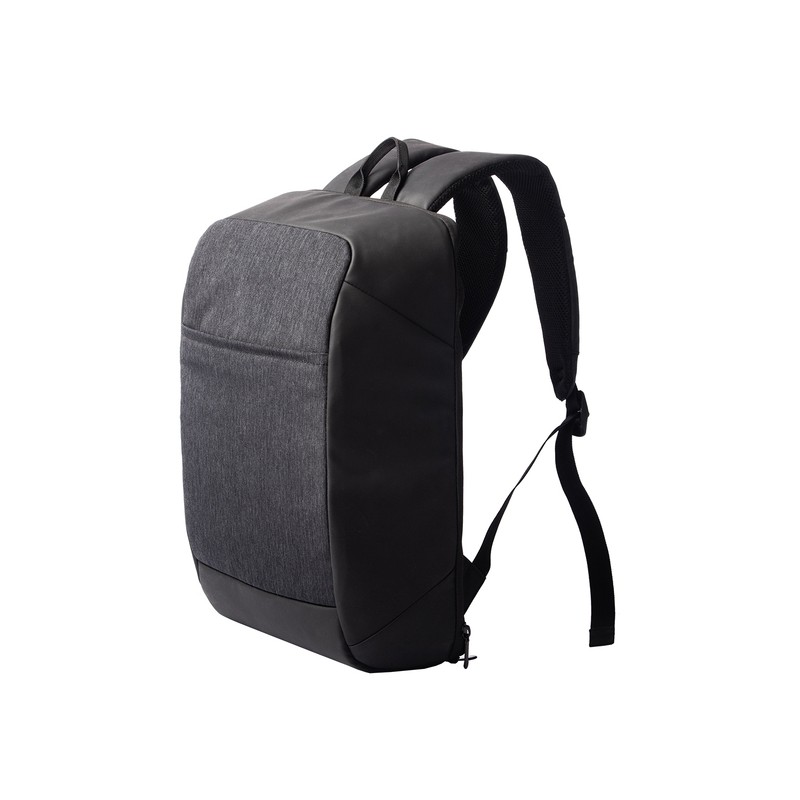 INDIO stiffened laptop backpack, graphite - R91799.41