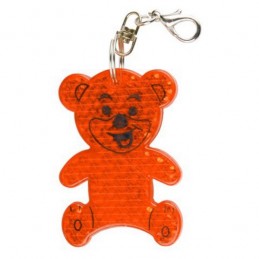 TEDDY RING reflective key ring,  orange - R73235.15