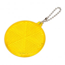 CIRCLE REFLECT key ring,  yellow - R73163.03