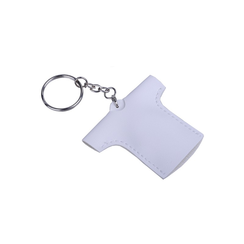 T-SHIRT key ring, white - R73033.06