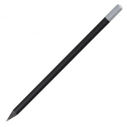 WOODEN SILVER pencil,  black - R73812.02