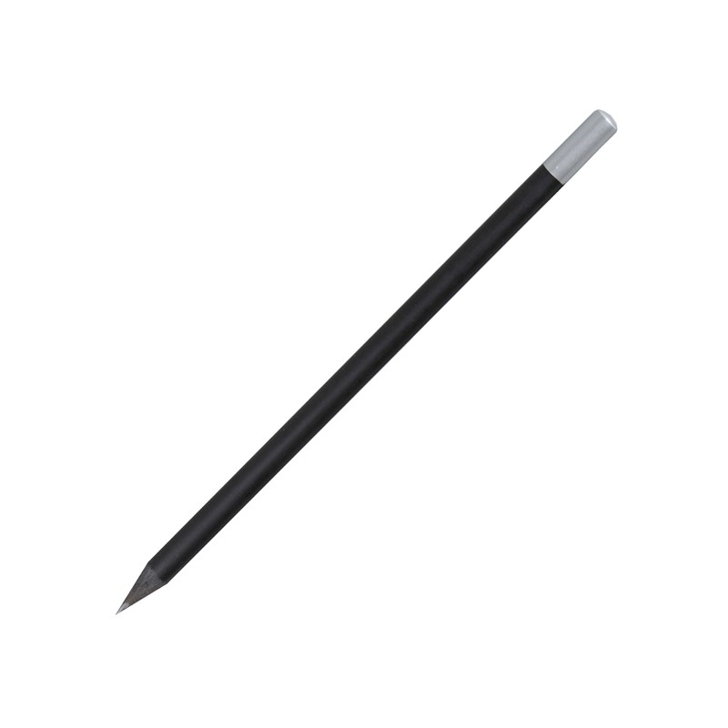 WOODEN SILVER pencil,  black - R73812.02