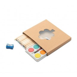 WORLD OF COLOURS art set, beige - R73732.13