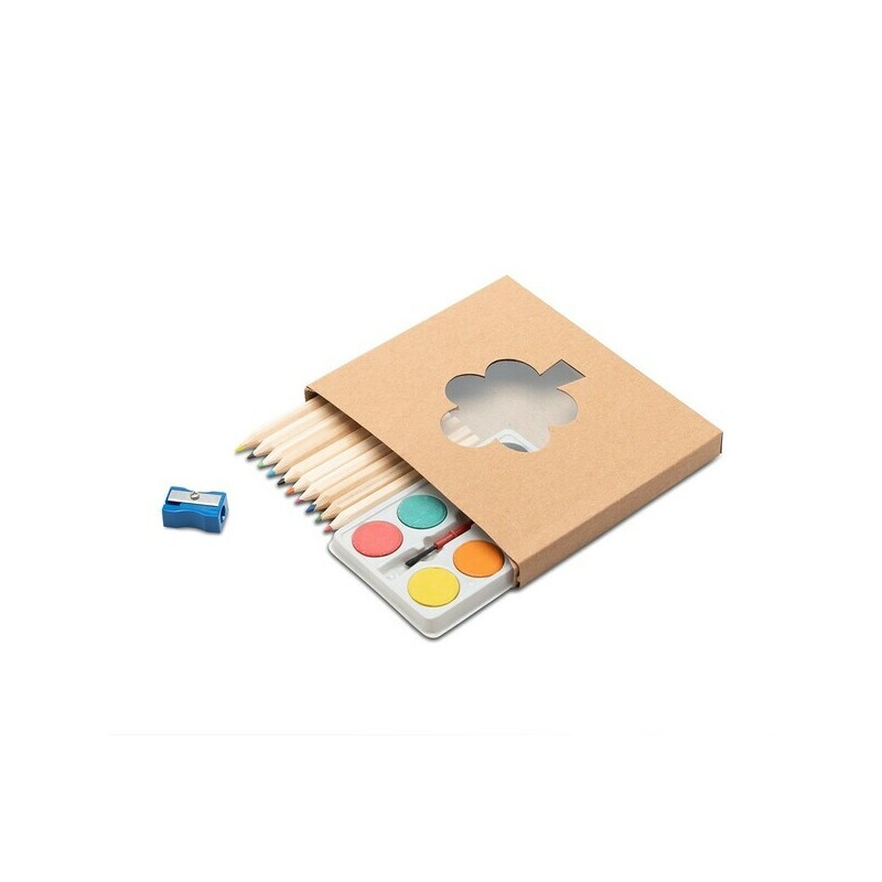 WORLD OF COLOURS art set, beige - R73732.13