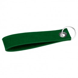 Breloc din pâslă RPET, Verde Inchis - 323599