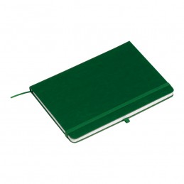 Carnetel A5 cu pagini liniate si banda elastica, Verde Inchis - 2374899