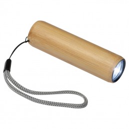 Lanternă LED bambus Dundee, Beige - 373313