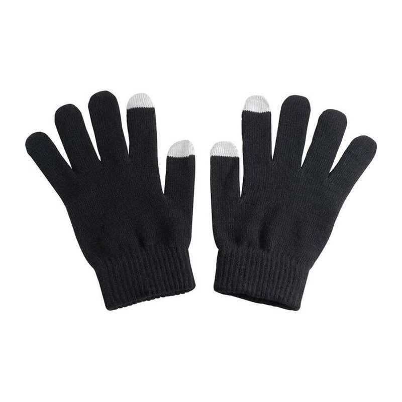 Mânuşi acrilice cu touch screen, Negru - 876503 Mânuşi acrilice cu touch screen, Negru - 876503