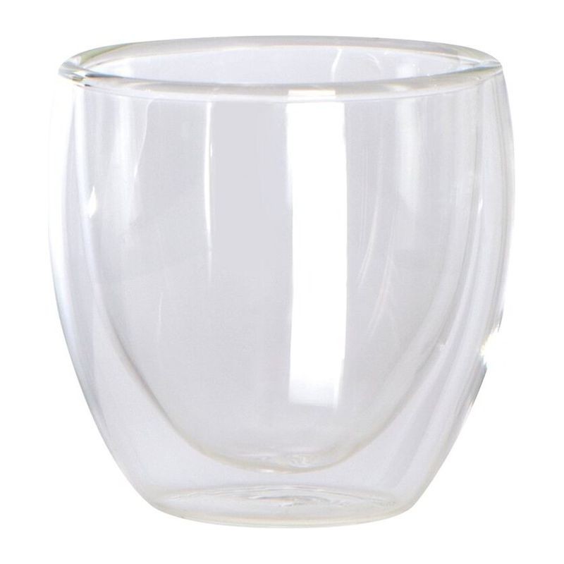 Set de 2 ceşti espresso 80 ml, Transparent - 8382266 Set de 2 ceşti espresso 80 ml, Transparent - 8382266