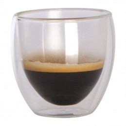 Set de 2 ceşti espresso 80 ml, Transparent - 8382266