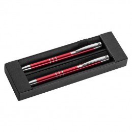 Set pix&creion din metal - 1333005, Red