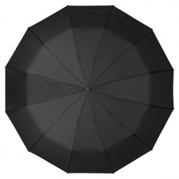 Umbrelă automată Omaha, Negru - 381903