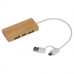 USB Hub Kuala Lampur , Beige - 375413