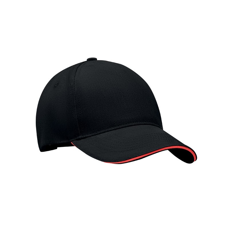 Șapcă baseball, MO6875-83 - Black/Red Șapcă baseball, MO6875-83 - Black/Red