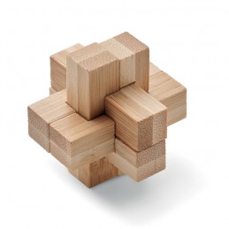Puzzle de bambus brainteaser, MO6988-40 - Wood