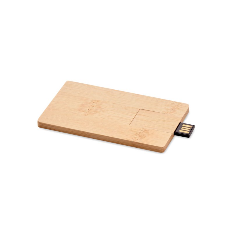 USB 16GB în carcasă de bambus, MO1203-40 - Wood