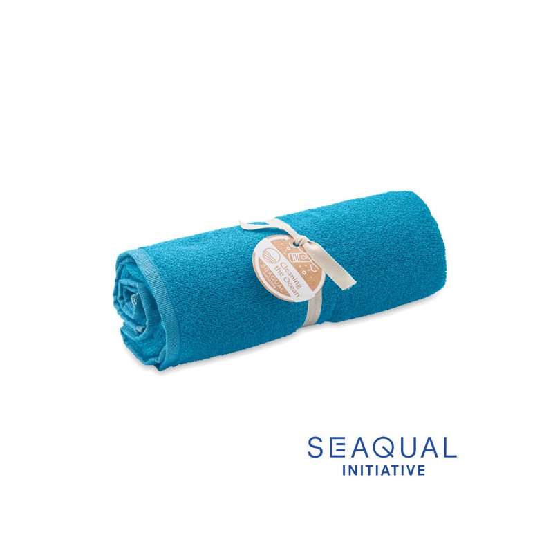 Prosop SEAQUAL® 70x140cm, MO2059-12 - Turquoise