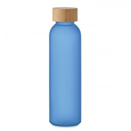 Sticlă mată 500 ml, MO2105-23 - Albastru Transparent