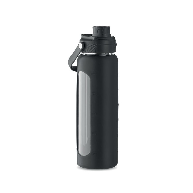 Sticlă cu manșon 750 ml, MO6972-03 - Black