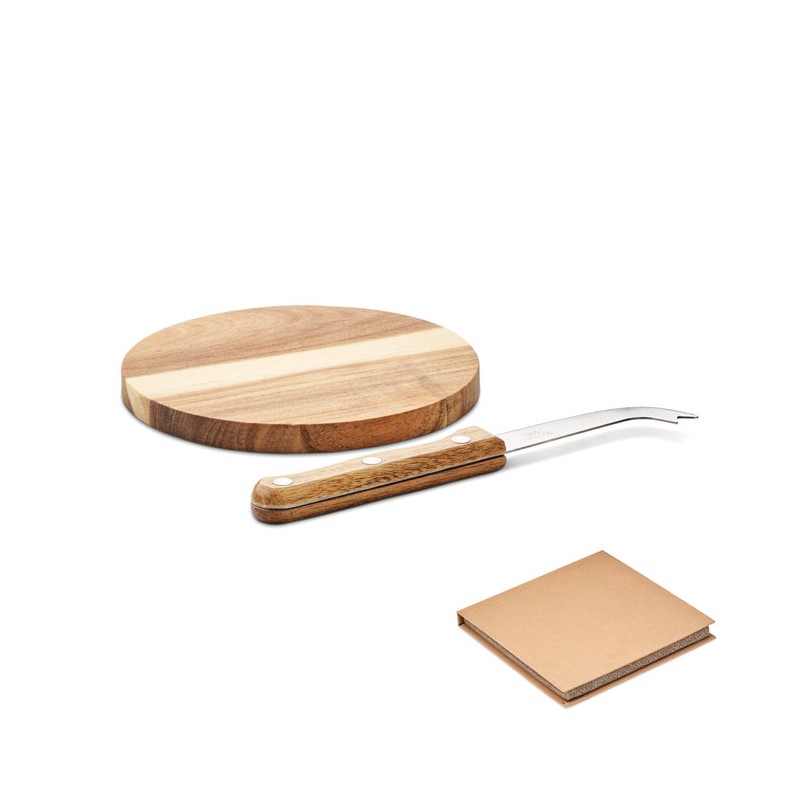 Set pentru tăierea brânzeturilo, MO6952-40 - Wood