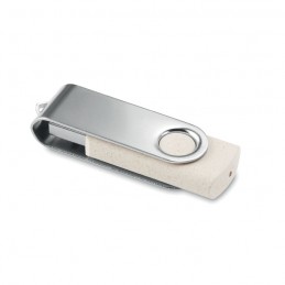 USB 16GB din paie și PP 50/50, MO9871c-13-16G - Beige