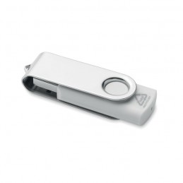 USB 16G din ABS reciclat       MO2080-06, MO2080-06-16G - White