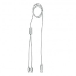 Cablu lung de încărcare 2în1, MO2081-14 - Silver
