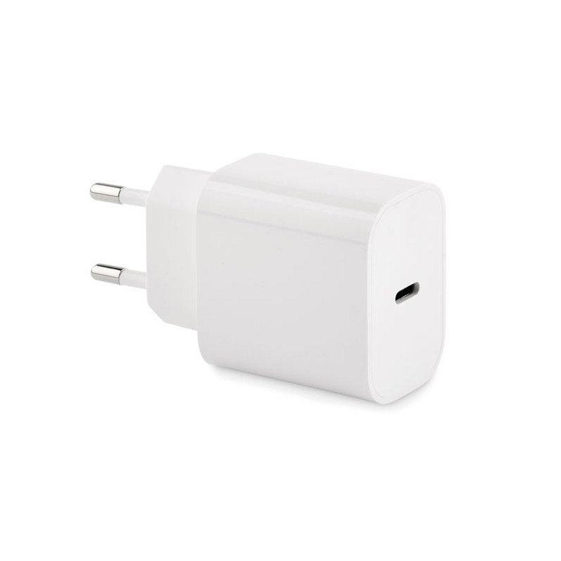 Adaptor USB 2 porturi 20W, priză U, MO2155-06 - White