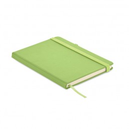 Notes A5 din PU reciclat, MO6835-48 - Lime