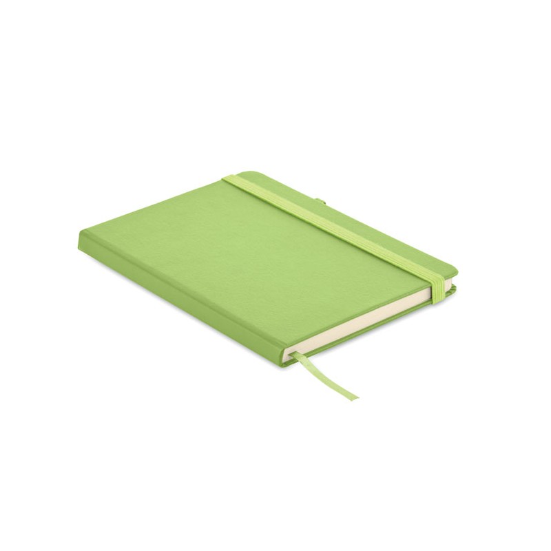 Notes A5 din PU reciclat, MO6835-48 - Lime Notes A5 din PU reciclat, MO6835-48 - Lime