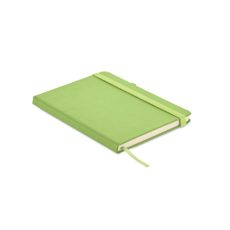 Notes A5 din PU reciclat, MO6835-48 - Lime