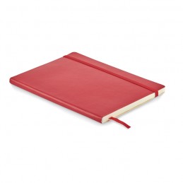 Caiet A5 reciclat pagini liniate, MO2118-05 - Red