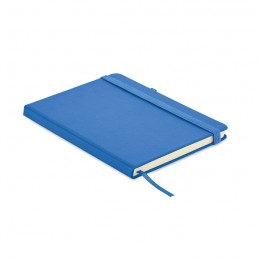 Notes A5 din PU reciclat, MO6835-37 - Royal Blue