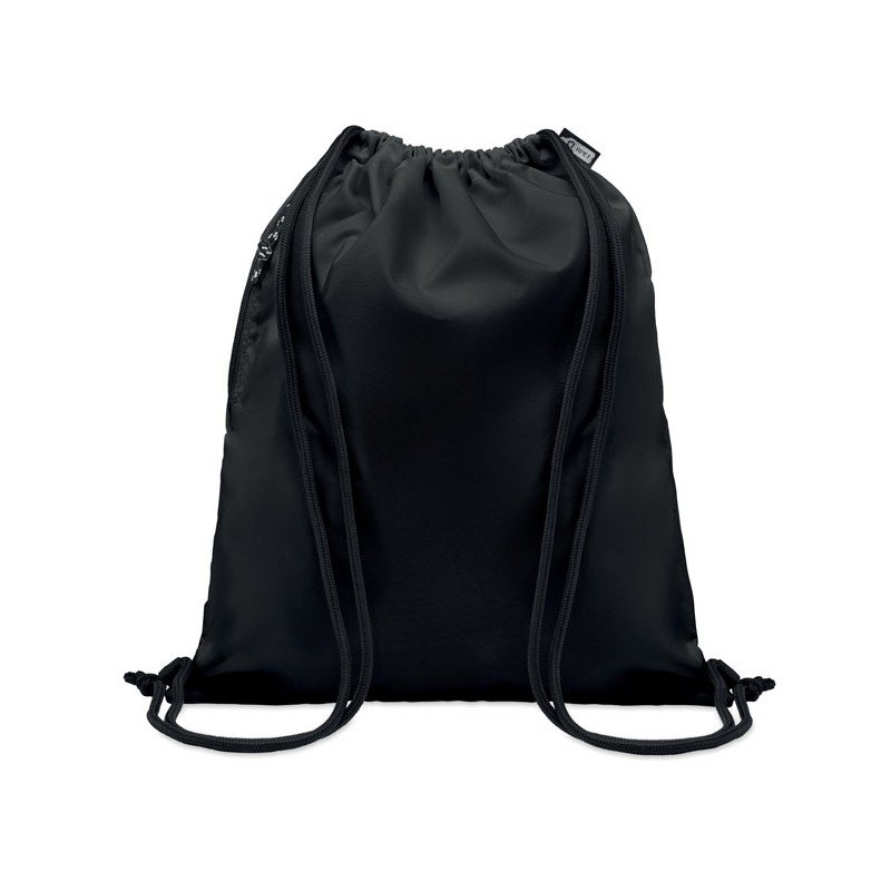 Rucsac cu șnur 300D RPET, MO6997-03 - Black